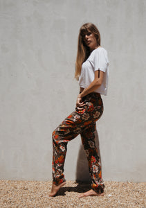 Pants in Print: Earthy Florals