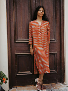 Kurta Long: Red