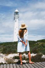 Load image into Gallery viewer, Dandelion Dress: Sky Blue.
