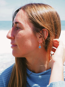 Sterling Silver & Semi-precious Stone Earrings