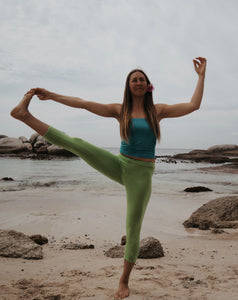 Staple Leggings: Lime Green