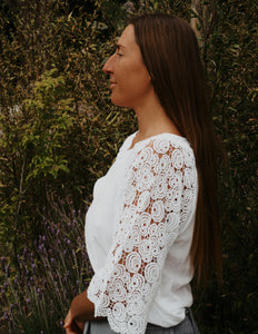 Lace and Light Cotton: Thalia
