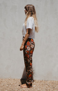 Pants in Print: Earthy Florals