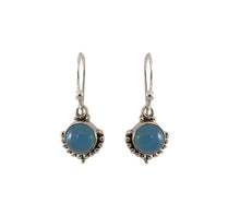 Load image into Gallery viewer, Sterling Silver &amp; Semi-precious Stone Earrings
