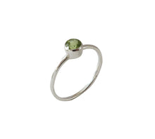 Load image into Gallery viewer, Sterling Silver Peridot Ring
