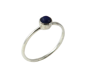 Sterling Silver Lapiz Lazuli Ring
