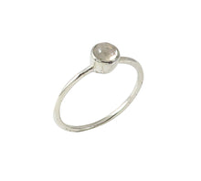 Load image into Gallery viewer, Sterling Silver Moonstone Ring

