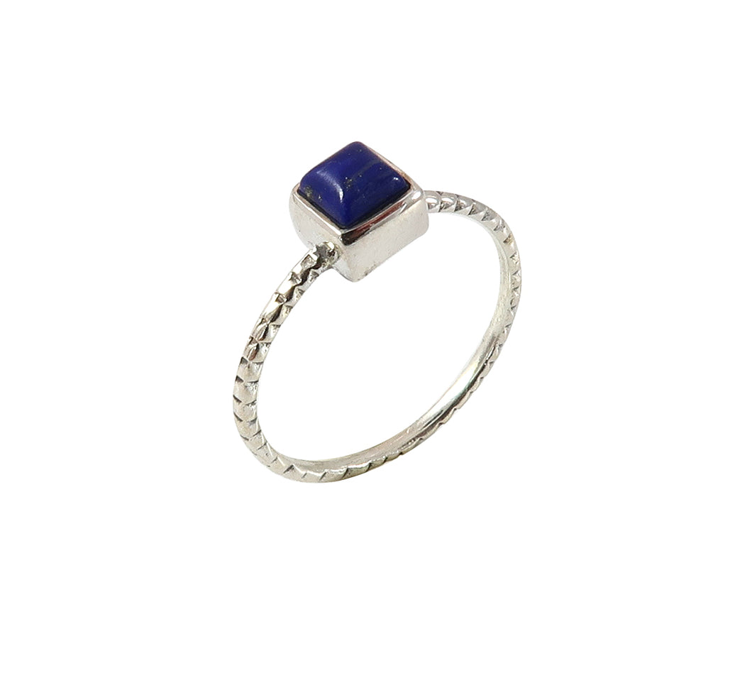 Sterling Silver Lapiz Lazuli Ring