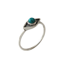 Load image into Gallery viewer, Sterling Silver Turquoise Ring
