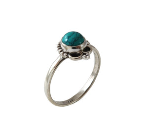 Sterling Silver Turquoise Ring