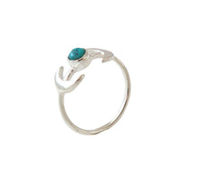 Load image into Gallery viewer, Sterling Silver Turquoise Ring
