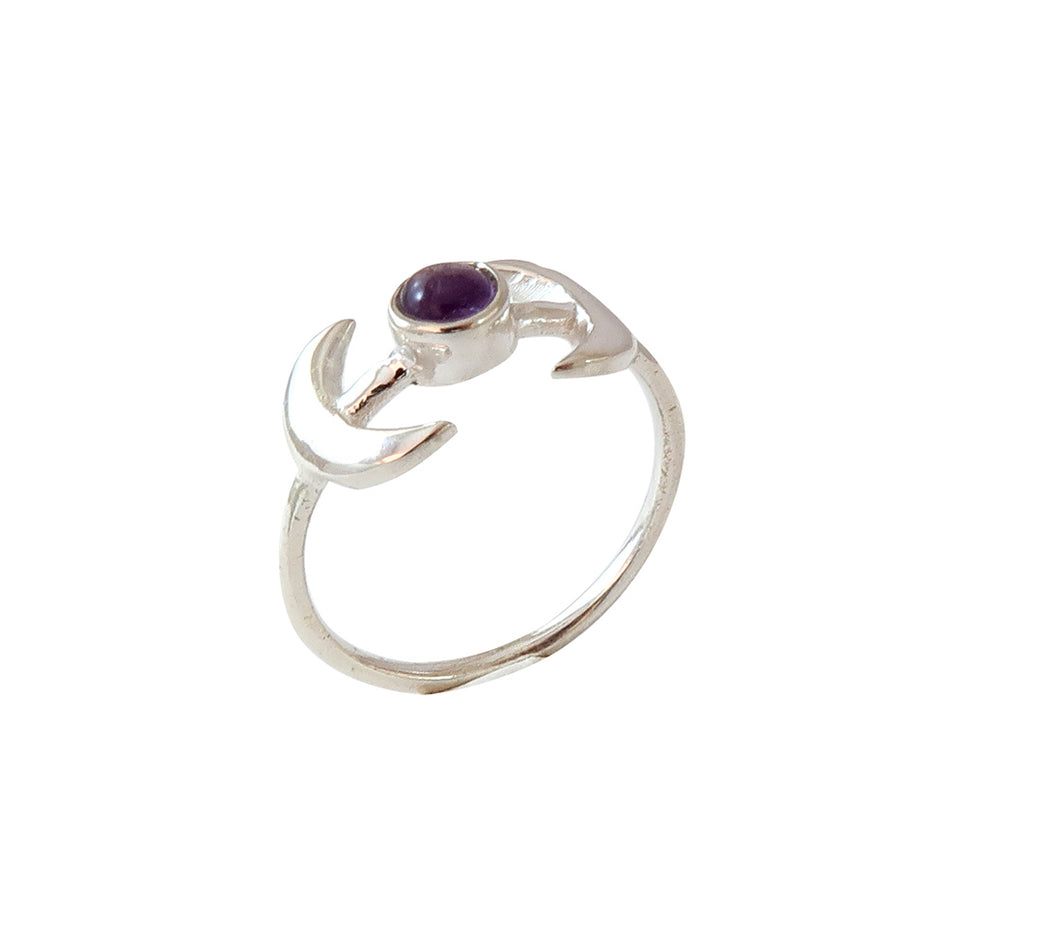 Sterling Silver Amethyst Ring