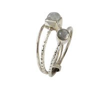 Load image into Gallery viewer, Sterling Silver Moonstone Ring
