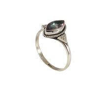 Load image into Gallery viewer, Sterling Silver Mystic Topaz Ring
