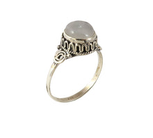 Load image into Gallery viewer, Sterling Silver Moonstone Ring
