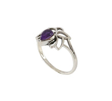 Load image into Gallery viewer, Sterling Silver Amethyst Ring
