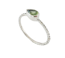 Load image into Gallery viewer, Sterling Silver Peridot Ring
