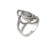 Load image into Gallery viewer, Sterling Silver Labradorite Ring
