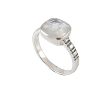Load image into Gallery viewer, Sterling Silver Moonstone Ring
