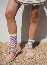 Load image into Gallery viewer, The Best Socks: Candy Cane Print
