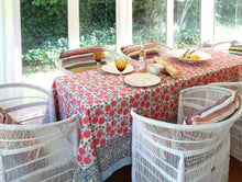 Load image into Gallery viewer, Block Print Table Cloth

