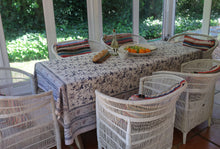 Load image into Gallery viewer, Block Print Table Cloth
