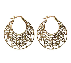 Gold Plated Silver Earrings