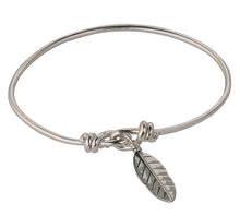 Load image into Gallery viewer, Sterling Silver Pearl Bangle
