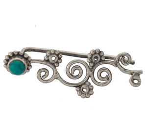 Sterling Silver Turquoise Ear Cuff