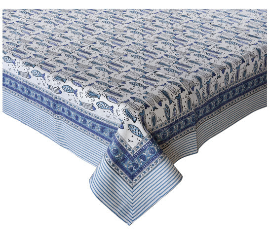 Block Print Bed Cover