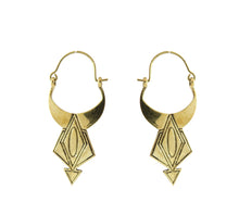 Load image into Gallery viewer, Brass Earrings
