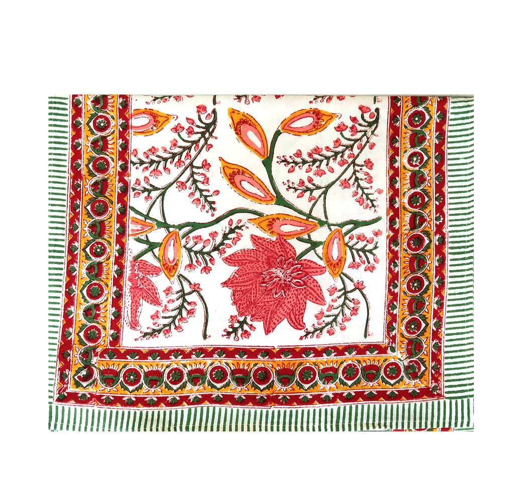 Block Print Table Runner
