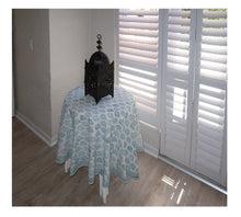 Load image into Gallery viewer, Block Print Table Cloth Round
