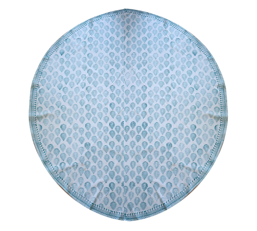Block Print Table Cloth Round