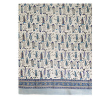 Load image into Gallery viewer, Block Print Bed Cover
