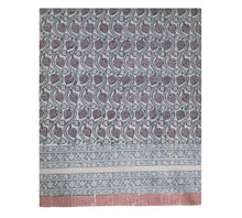 Load image into Gallery viewer, Block Print Bed Cover
