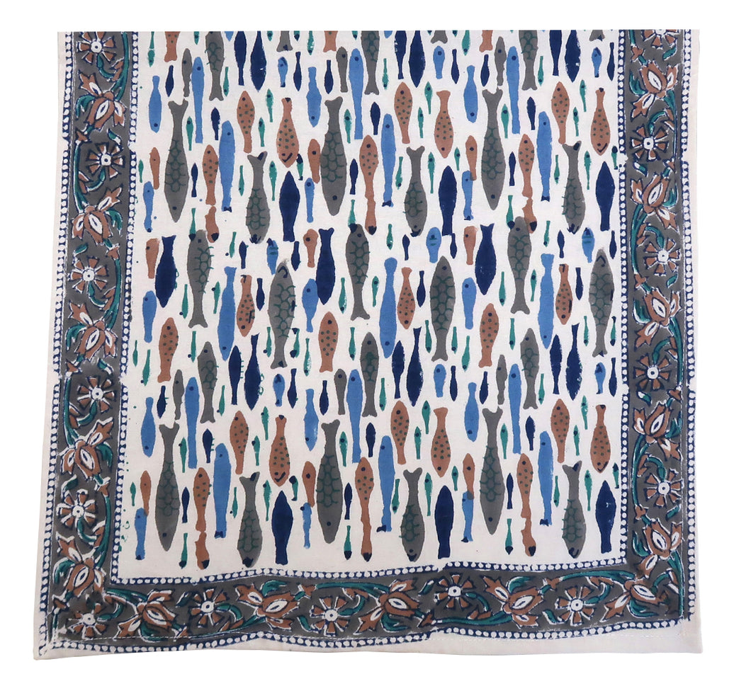 Block Print Table Runner