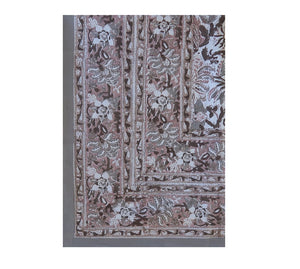 Block Print Bed Cover