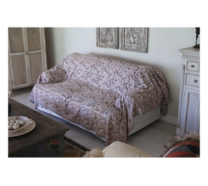 Block Print Bed Cover