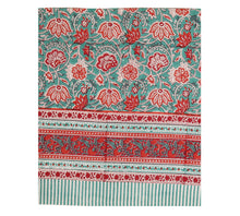 Load image into Gallery viewer, Block Print Bed Cover

