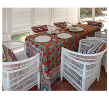 Load image into Gallery viewer, Block Print Table Cloth
