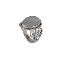 Load image into Gallery viewer, Sterling Silver Moonstone Ring

