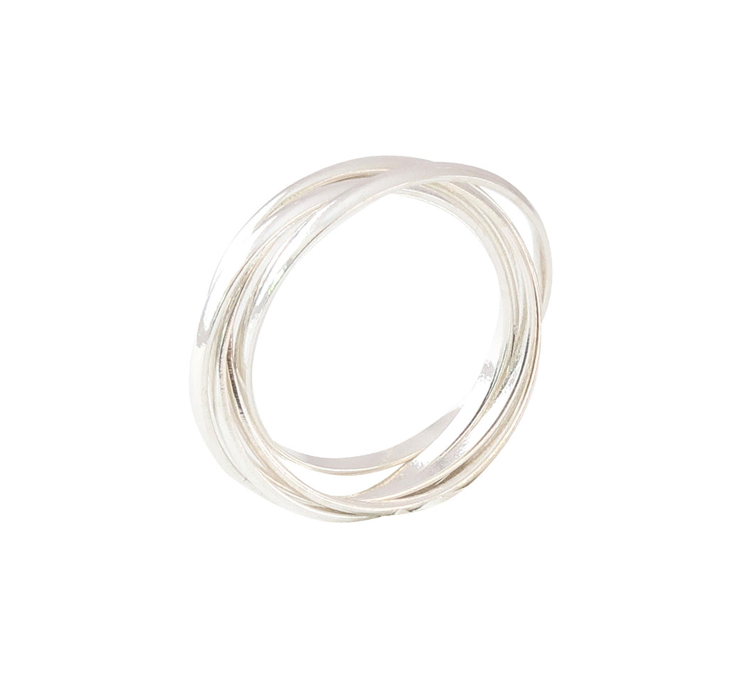 Sterling Silver Russian Wedding Ring