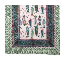 Load image into Gallery viewer, Block Print Table Runner
