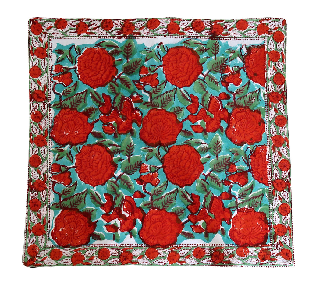 Block Print Cushion Cover